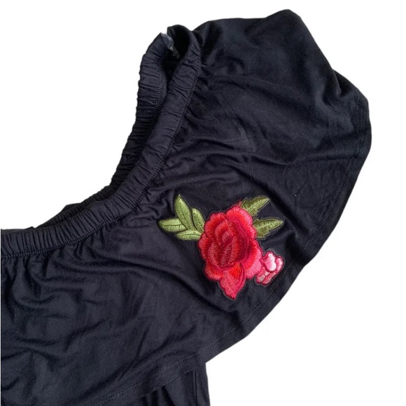 Rouge Collection women’s 3X off the shoulder bodysuit - Picture 2 of 5